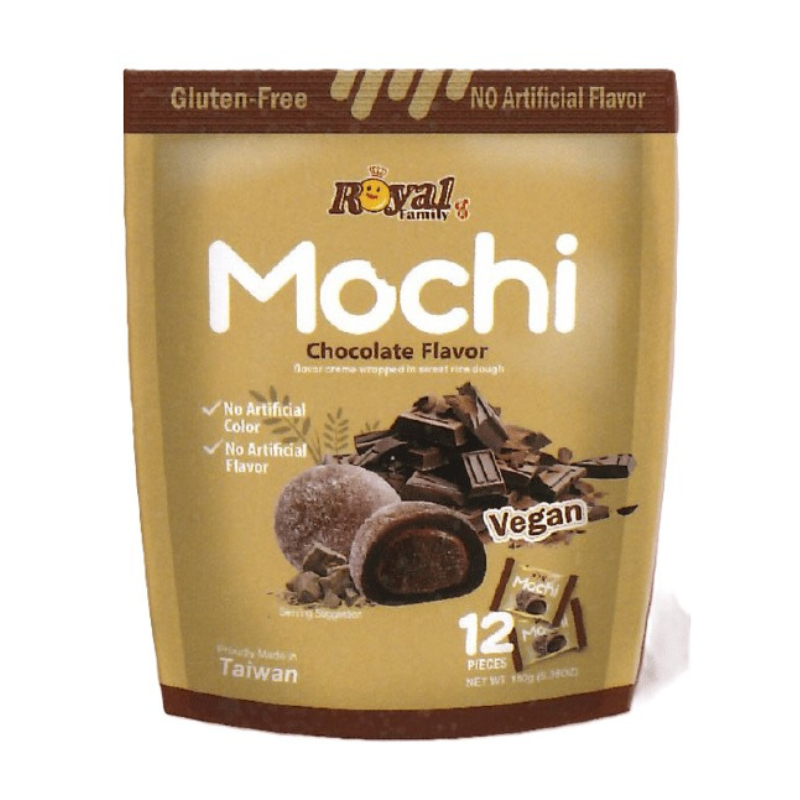 TAIWAN - Royal Family Mochi - CHOCOLATE FLAVOR SUB 180g