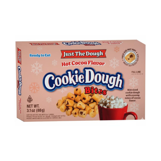 Theater Box - Cookie Dough Bites - Just The Dough - Hot Cocoa 88g