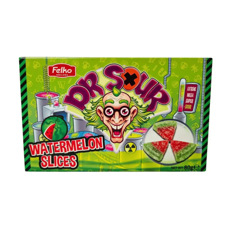 Theater Box - Dr Sour Watermelon Slices 80g
