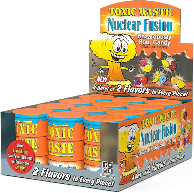 Toxic Waste Nuclear Fusion Drum Candy 42g