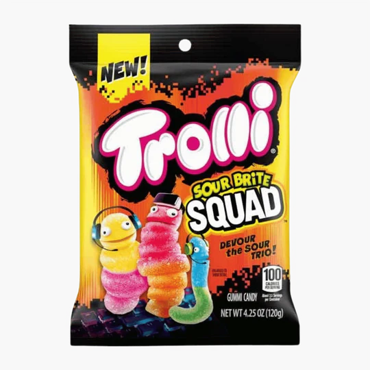 Trolli - Sour Brite Squad 120g