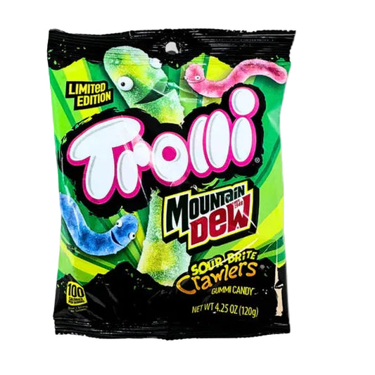 Trolli - Sour Mountain Dew Crawlers 120g