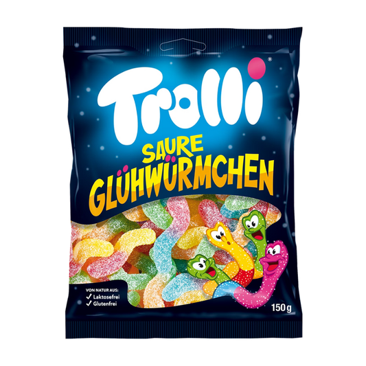Trolli Glow worms 150g