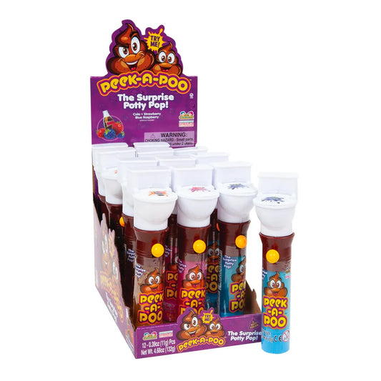 Exclusive Brands Peek-A-Poo Candy - 12ct