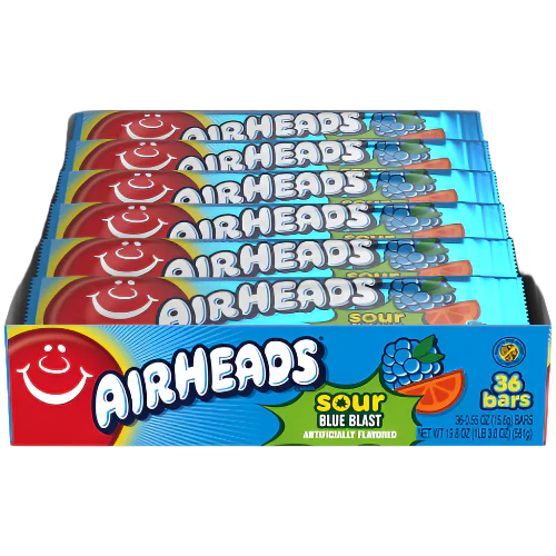 Airheads Sour Blue Blast 15.6g