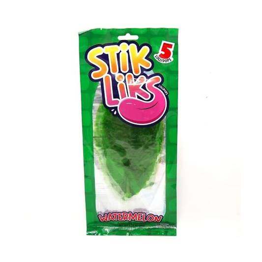 Stik Liks Watermelon Lollipops 50g