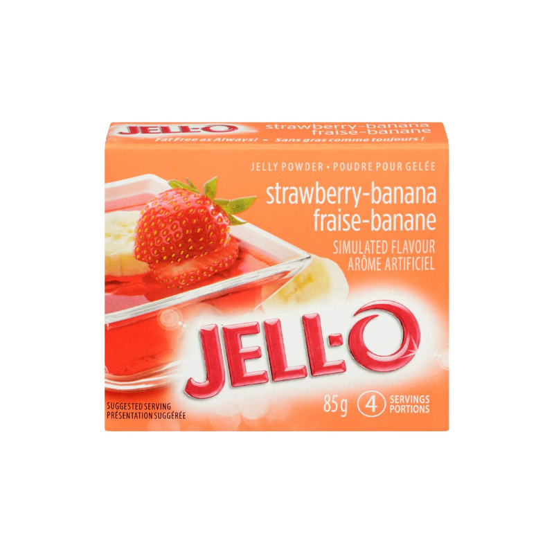 Kraft Heinz Jell-o Strawberry Banana 85g