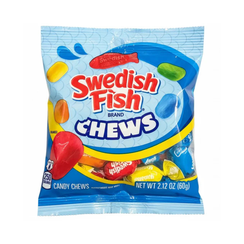 Sour Patch Kids Swedish Fish Chews 60g
