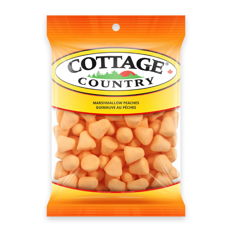 Cottage Country Marshmallow Peaches 600g