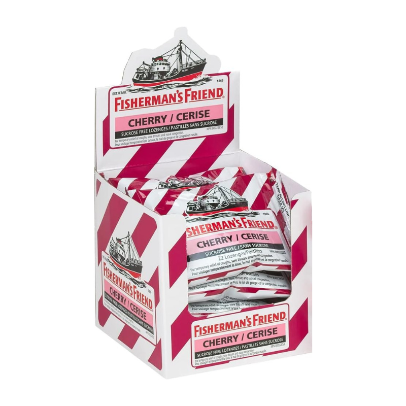 Fisherman’s Friend Cherry Cough Drops 8ct