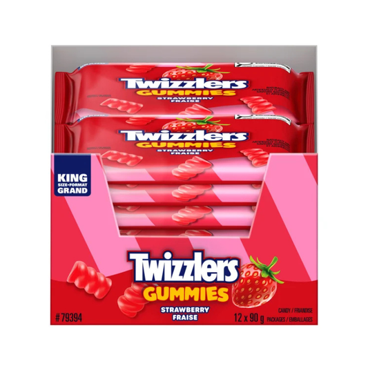 Hershey's Twizzlers Gummies Strawberry 90g