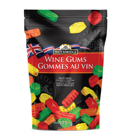 Waterbridge Wine Gums 175g (Case of 15)