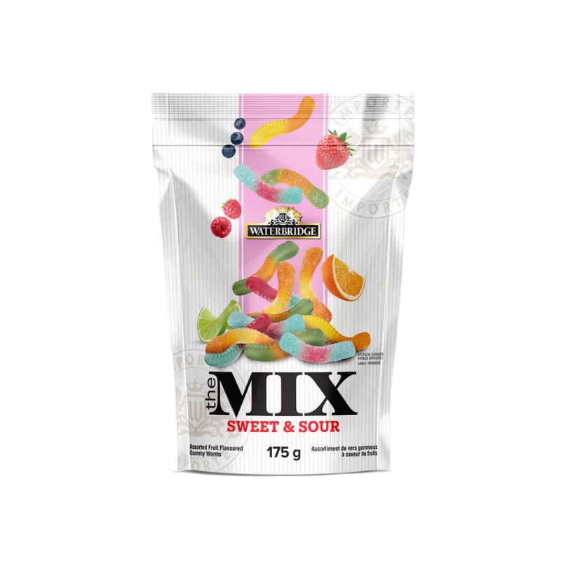 Waterbridge The Mix Sweet & Sour Worms 175g