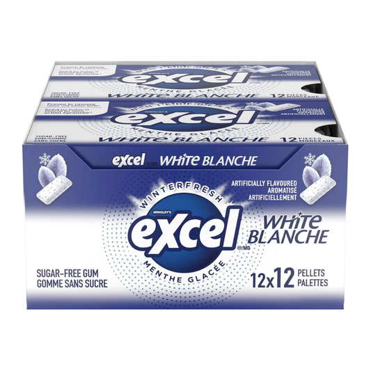 Wrigley's Excel Winterfresh White Gum 12pcs