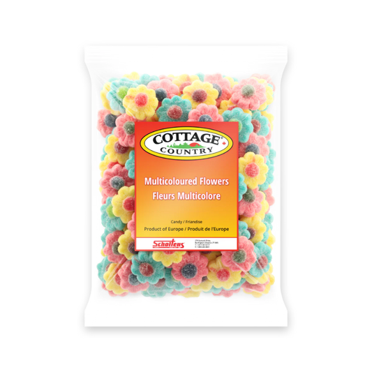 Cottage Country Multicolored Flowers