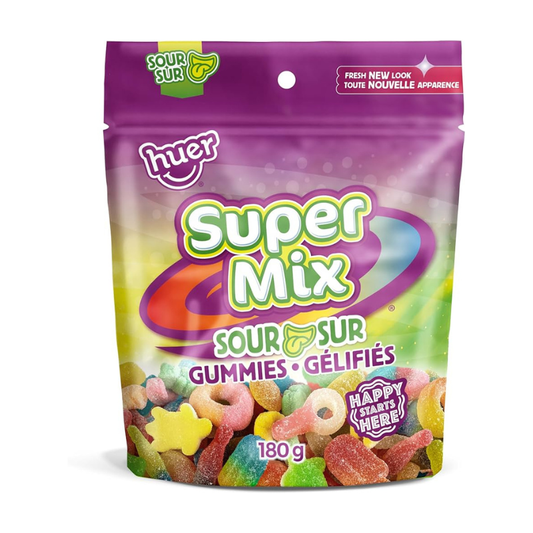 Huer Super Mix Sour Gummies 180g