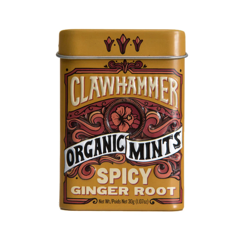 Big Sky Clawhammer Organic Mints Spicy Ginger Root 50g