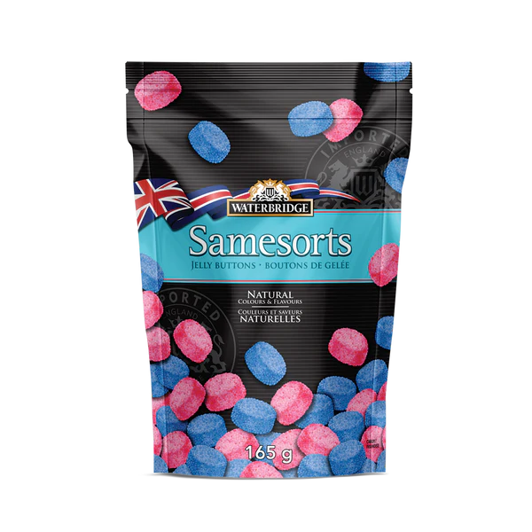 Waterbridge Samesorts Jelly Buttons Candy 200g
