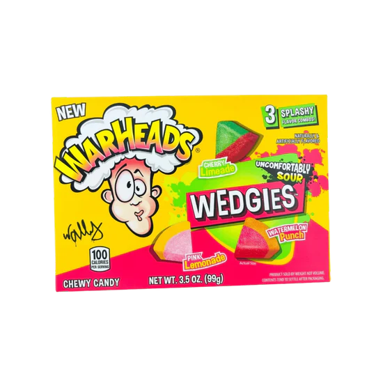 Warheads - Wedgies Theater box - 99g