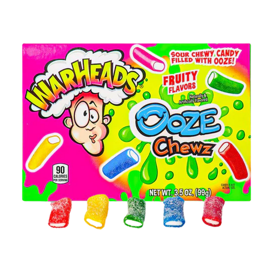 Warheads Ooze Chewz Theater Box - 99g