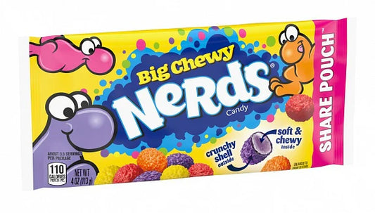 Nerds Big Chewy Candy Share Pouch 113g