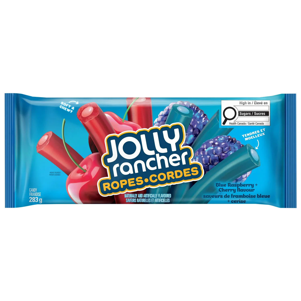 Hershey's Jolly Rancher Ropes Blue Raspberry + Cherry 283g
