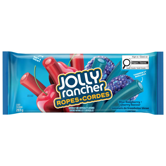 Hershey's Jolly Rancher Ropes Blue Raspberry + Cherry 283g