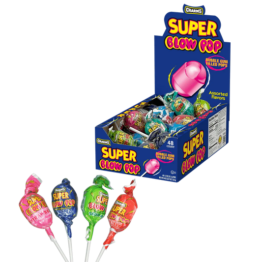 Charms Super Blow Pop - 48ct