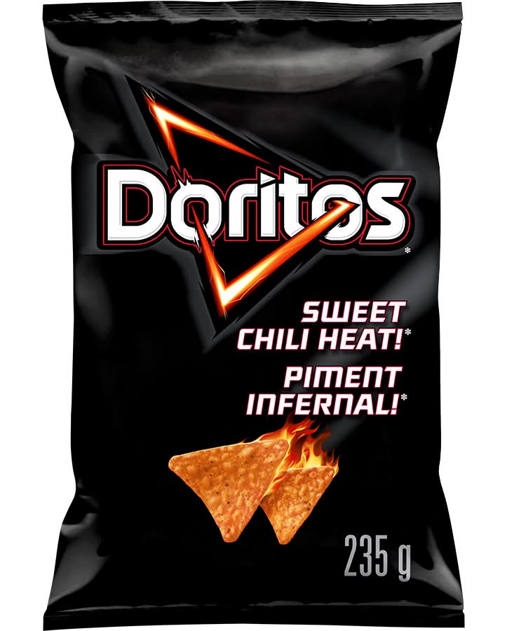 Doritos Tortilla Chips, Sweet Chili Heat (235 g)
