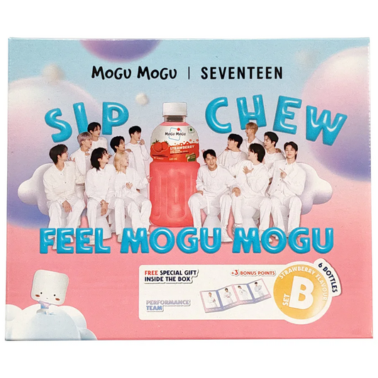 MOGU MOGU Seventeen Edition Strawberry Flavored Drink 320ml