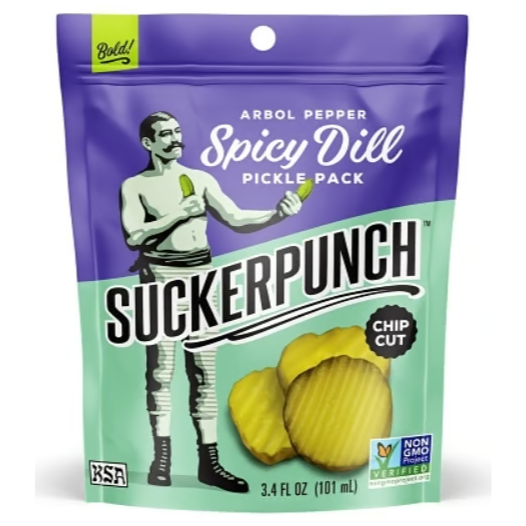 US - Chips - Suckerpunch Gourmet - Pickle Chips - SPICY Dill Pickle 101ml