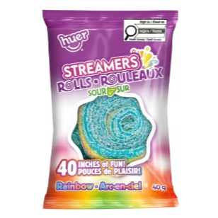  Huer Sour Streamer Rolls - 40g