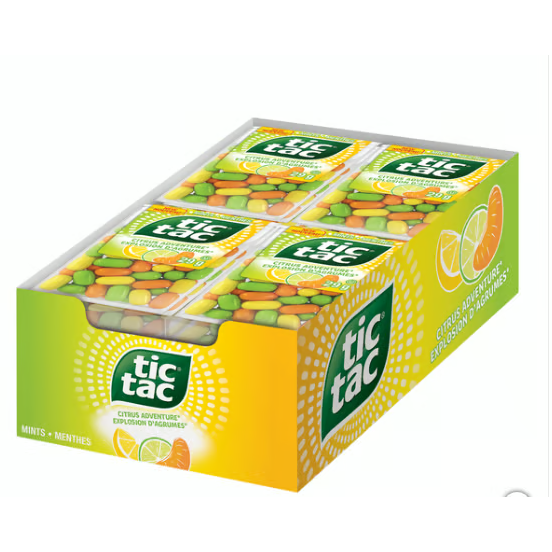 Tic Tac Citrus Adventure Mints 29g