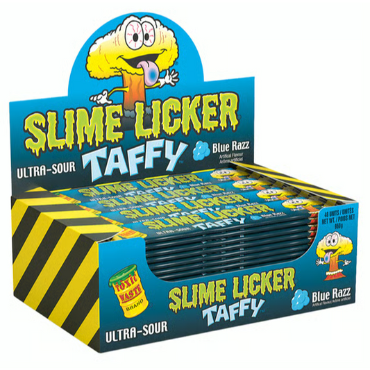 Toxic Waste Slime Licker Taffy - Blue Razz 20g