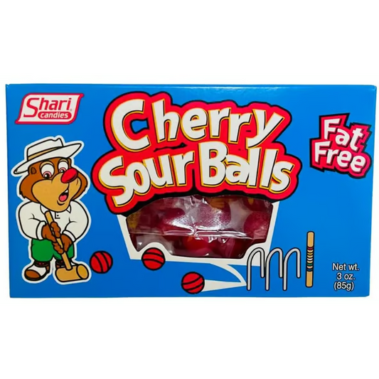 Theater Box - Cherry Sour Balls 85g