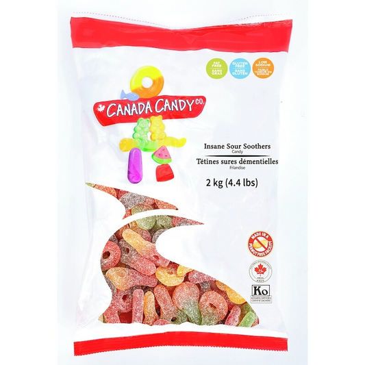 Bulk - CCC Sour Soothers - Jumbo 2.5kg