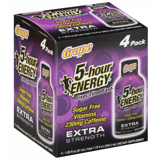 5 Hour Energy - Zero Sugar - Grape 57ml