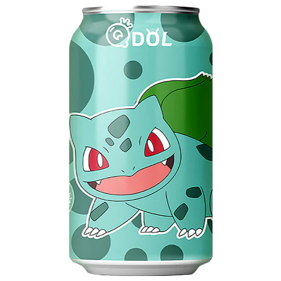 QDOL Pokemon White Grape Sparkling Water 330 ml