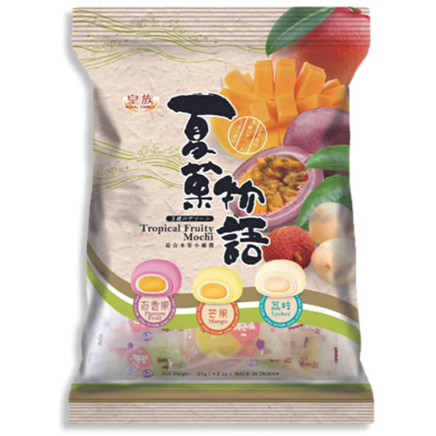 Single - Royal Family Mochi - Tropical Fruit Peg 120g