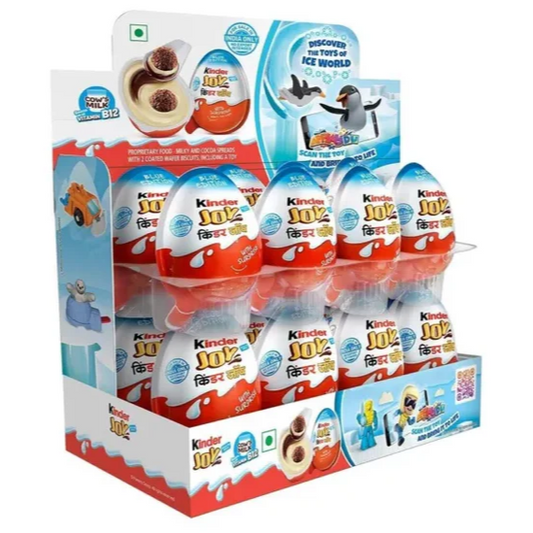 FERRERO - MASTERCASE Kinder Joy Chocolate Egg For Kid Boy 20g