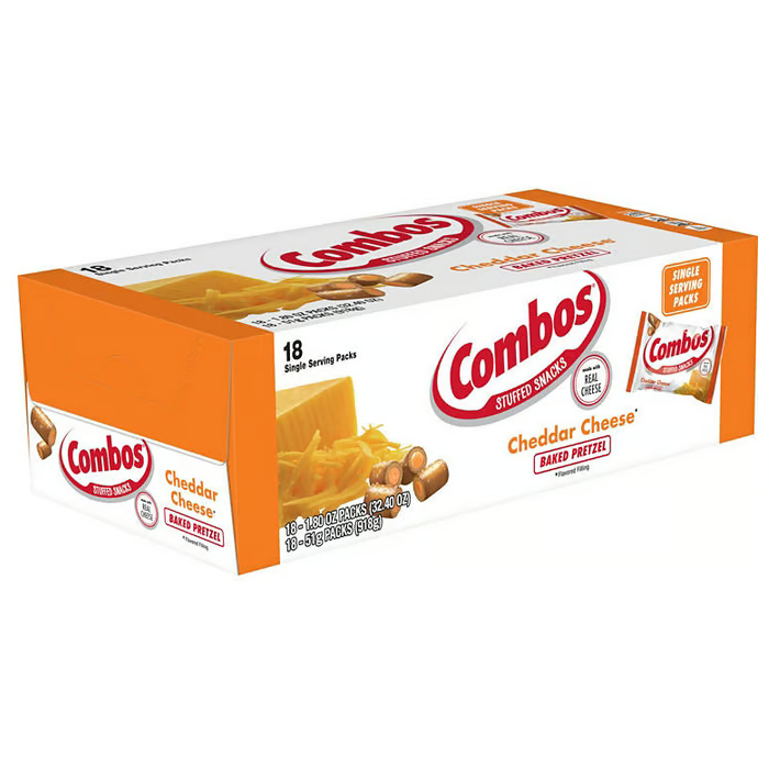US - Combos Cheddar Prezel Std Size 50g