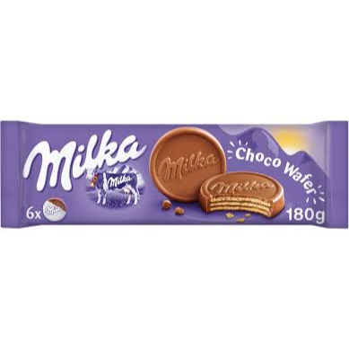 MILKA Choco Wafer 180g
