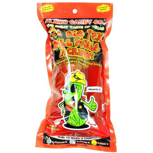 Us - Alamo Candy Big Tex Dill Pickle - Chamoy