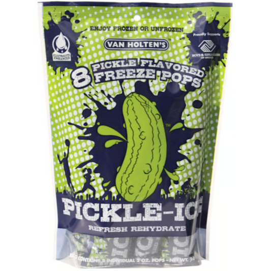 US - Van Holten - Pickle-Ice Freeze Pop 8pk, 60ml