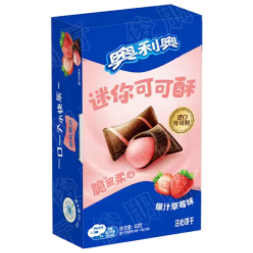Oreo Crunchy Cocoa Strawberry POP 40g
