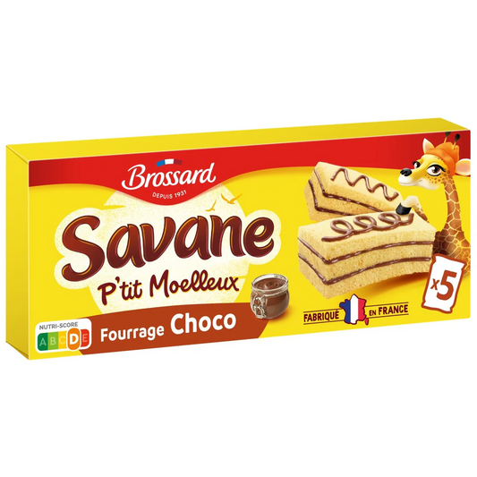 BROSSARD Savane P'tit Moelleux Chocolat 135g