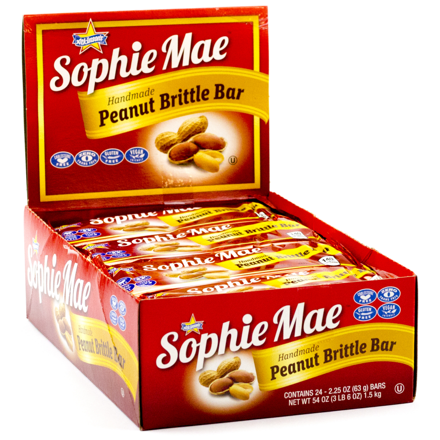 US - Sophie Mae Peanut Brittle Bar 64g