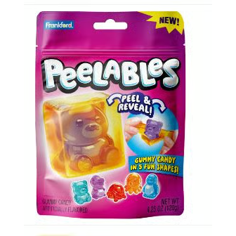  Frankford Peelable Assorted Animals Gummy Bag - 120g
