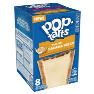 US - Pop Tarts - Banana Bread (8 Toasters) 384g