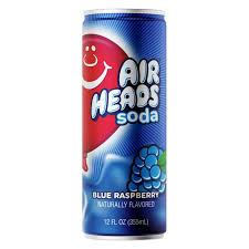 AIRHEADS Soda Blue Raspberry 355ml
